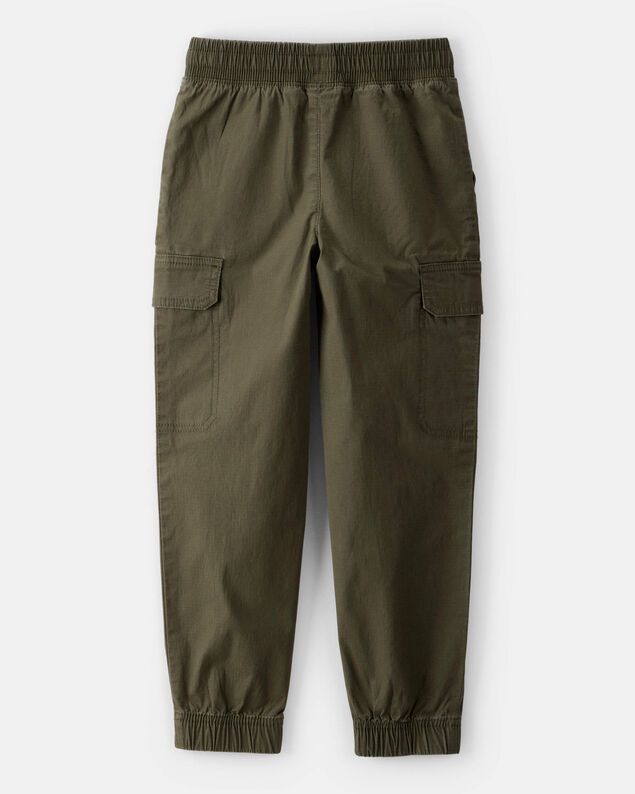 Product image 2 of Boys Cotton Fashion Cargo Pants - Green