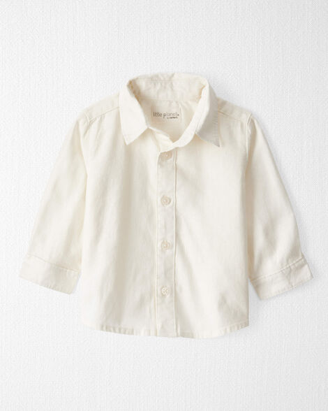 Product image 1 of Baby Boy Linen Button-Front Shirt
