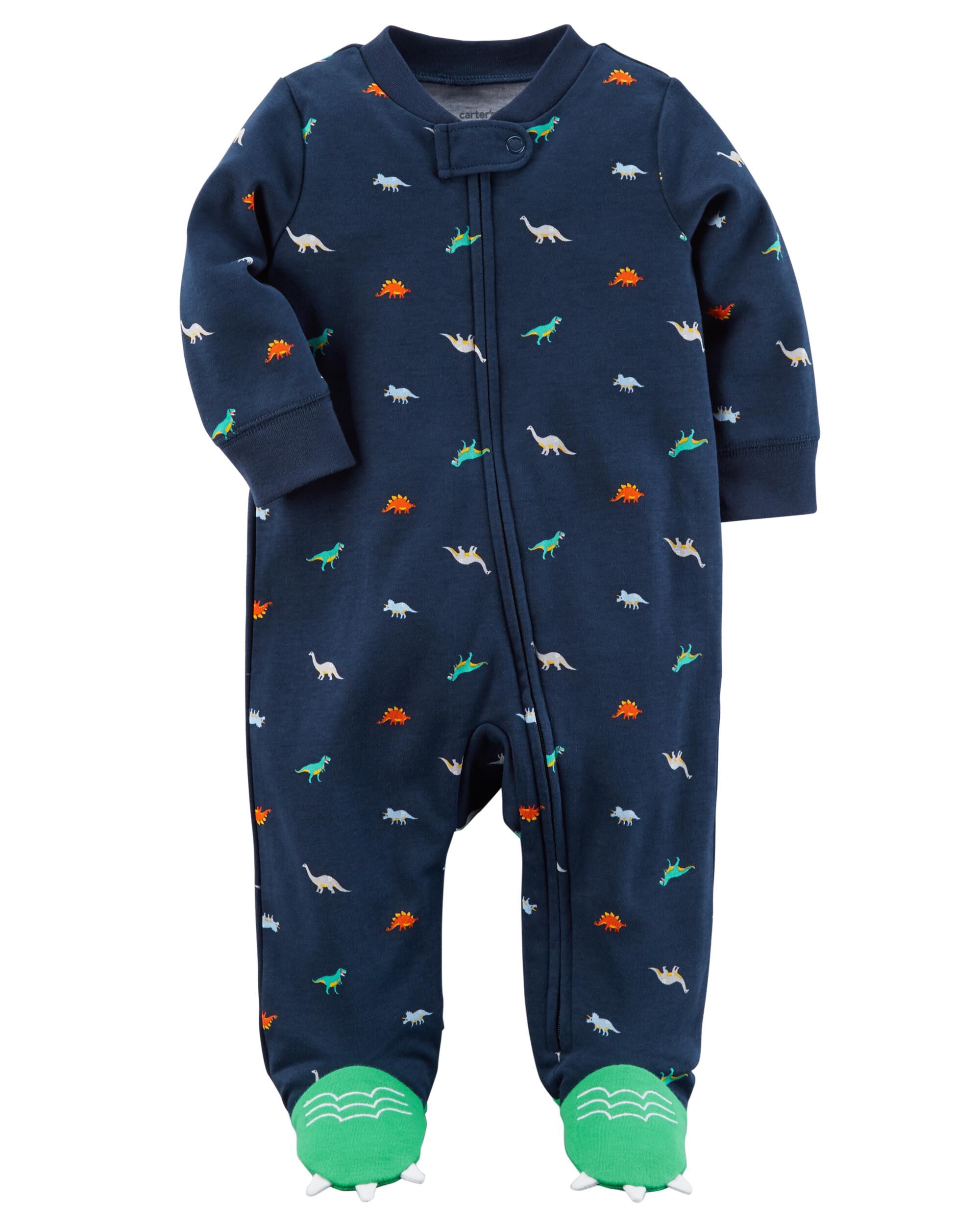 carter's dinosaur onesie