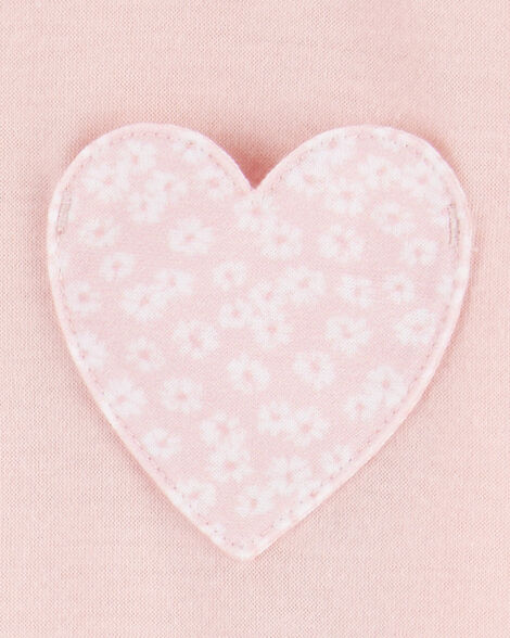 Product image 2 of Toddler Girl 2-Piece Heart Loose Fit Pajamas