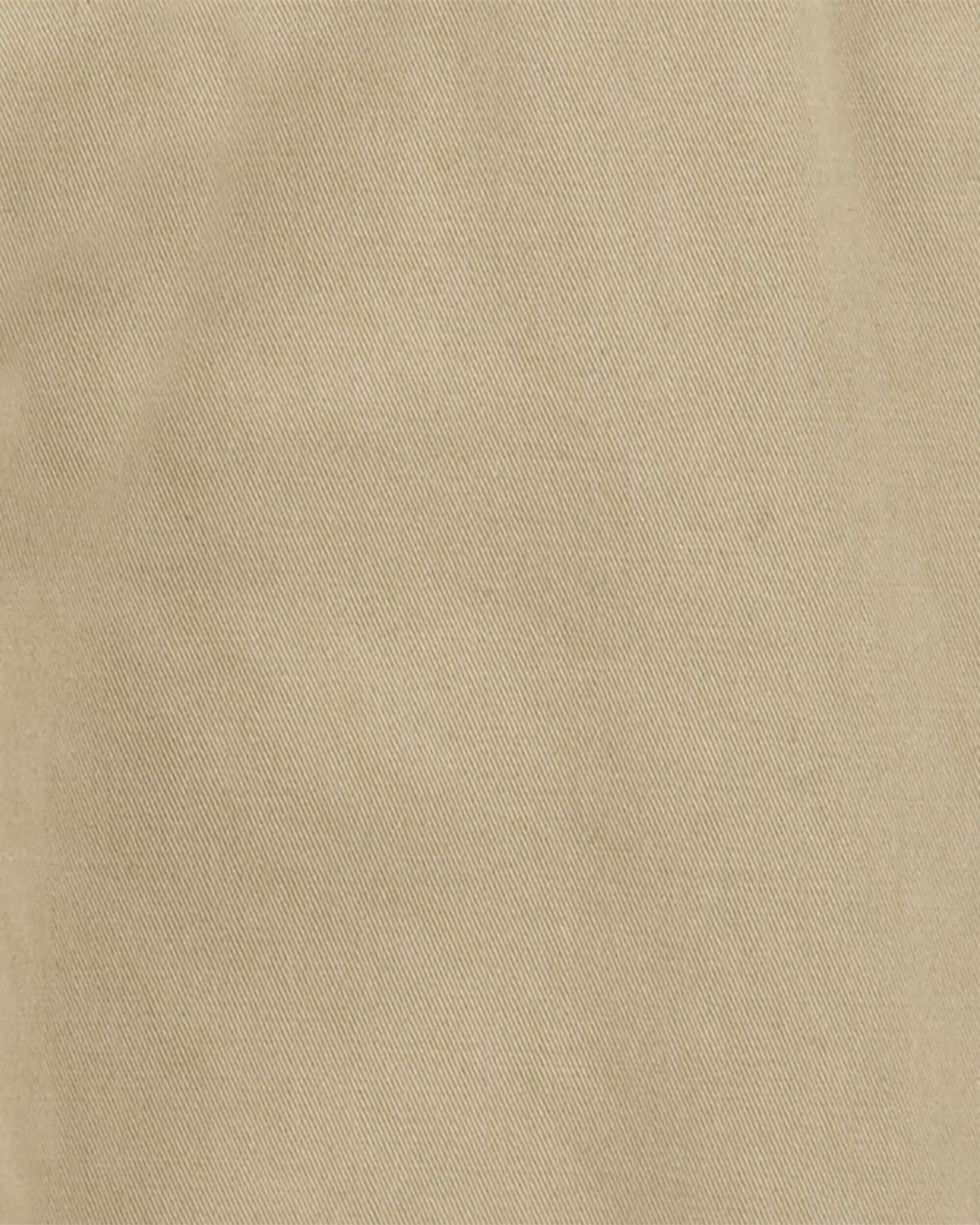 Toddler Boy Suspenders Pants - Khaki