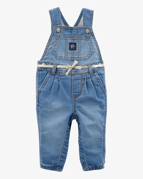 Product image 1 of Baby Knit-Like Denim Overalls