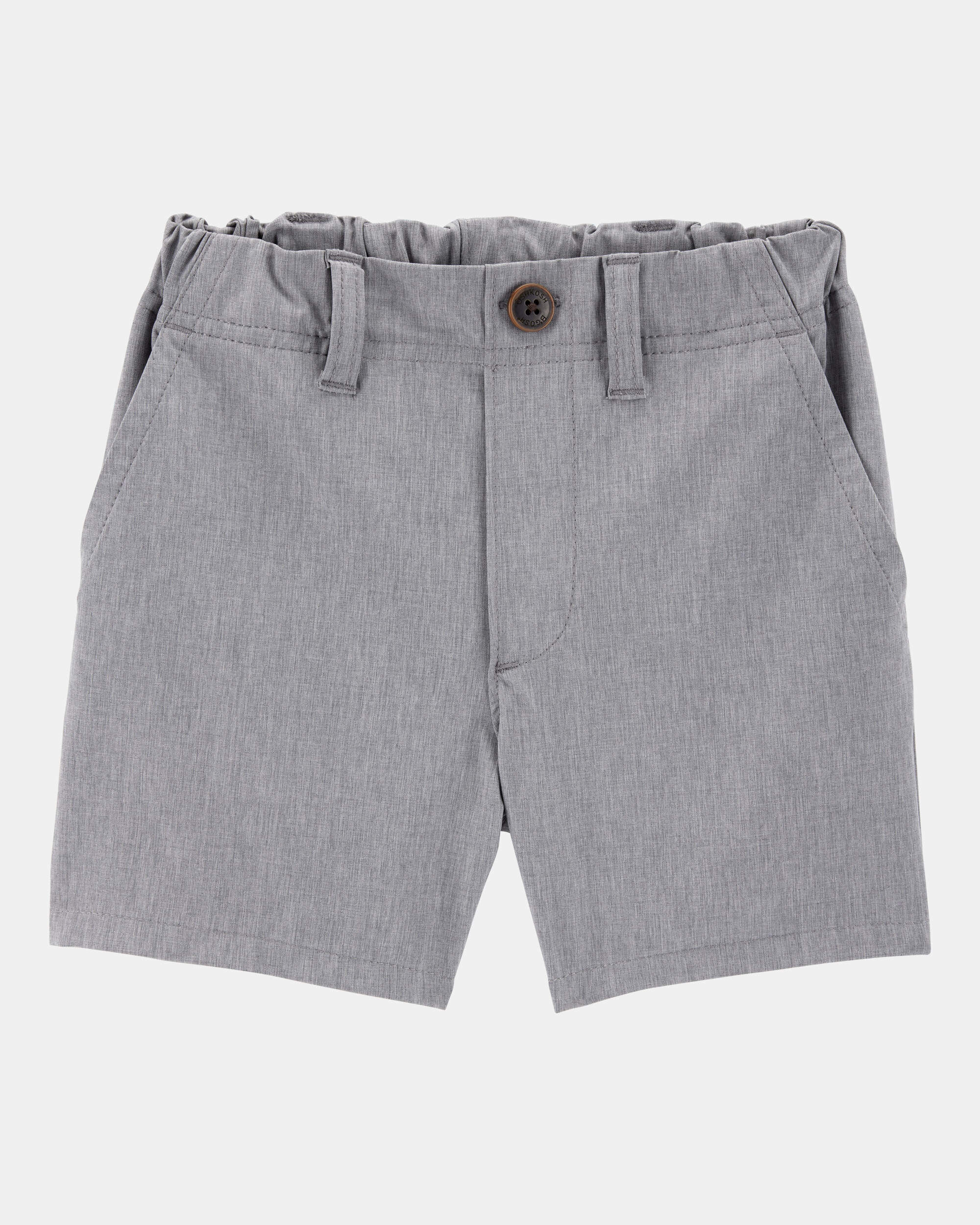ちゃーぬ Toddler Boy Stretch Chino Shorts - Khaki - OshKosh B'gosh
