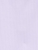Purple - Kid Long-Sleeve Ribbed Dress, Selected
