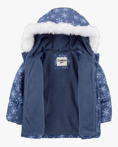  Product image 3 of Toddler 2-Piece Snowflake Print Snowsuit