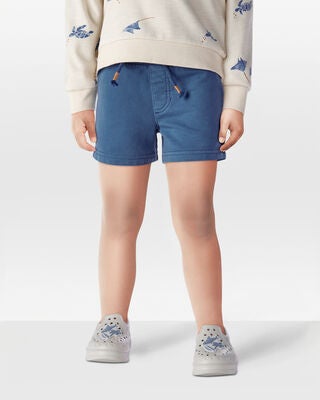 Product image 2 of Toddler Pull-On French Terry Rec Shorts - Blue