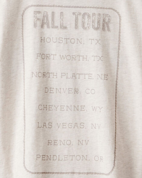 Product image 5 of Boys Western Rodeo Short-Sleeve Graphic Tee - Ivory