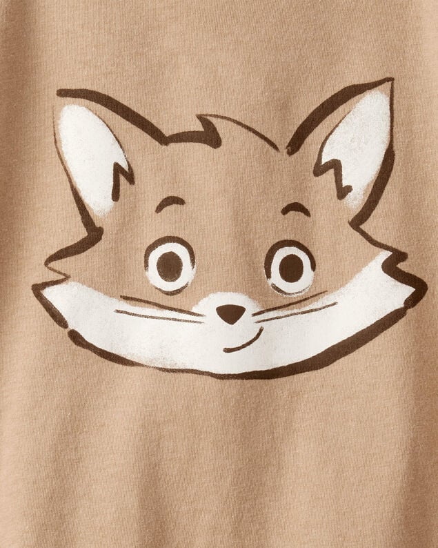 Product image 2 of Toddler Boy Fox Short-Sleeve Graphic Tee - Brown
