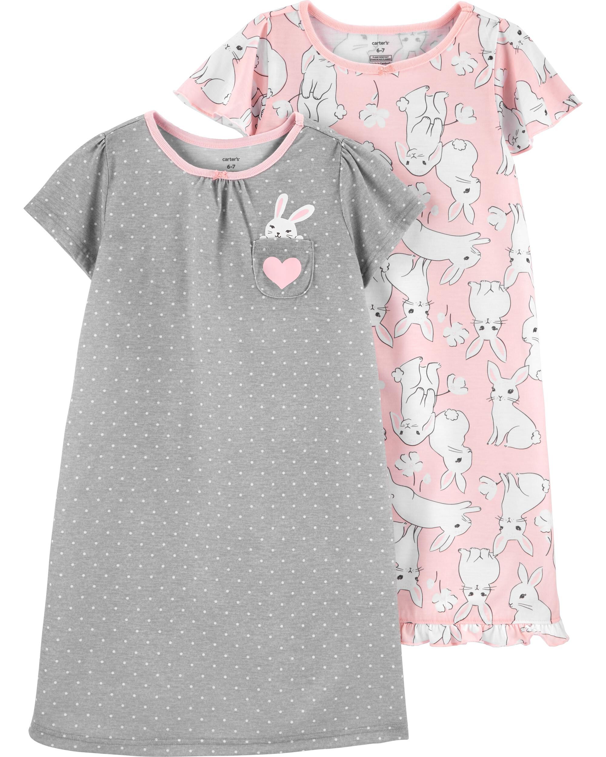 baby girl gown sleeper