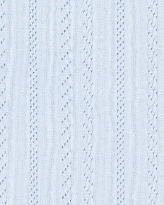 Product image 2 of Kid Pointelle Baby Tee - Blue