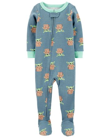 Toddler 1-Piece Star Wars™ 100% Snug Fit Cotton Footie Pajamas