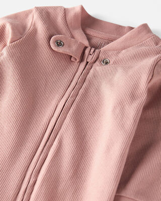 Product image 2 of Baby  Organic Cotton Sleep & Play Pajamas in Pink