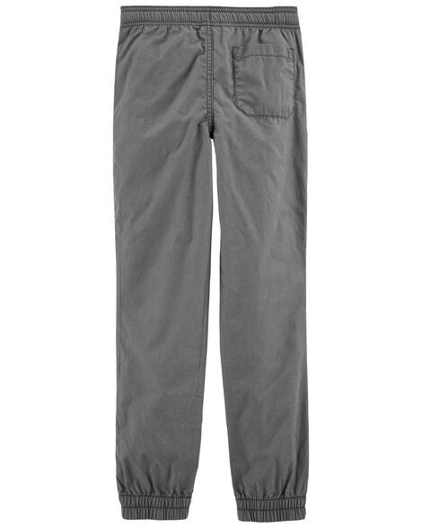  Product image 2 of Kid Elastic Waist Poplin Joggers