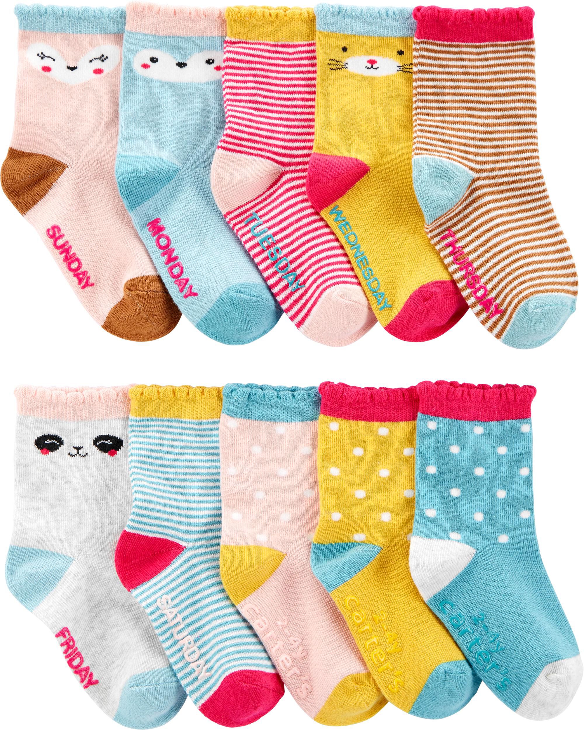 *DOORBUSTER* 10-Pack Animal Socks