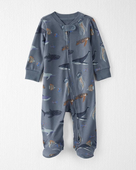Baby Organic Cotton Sleep & Play Pajamas