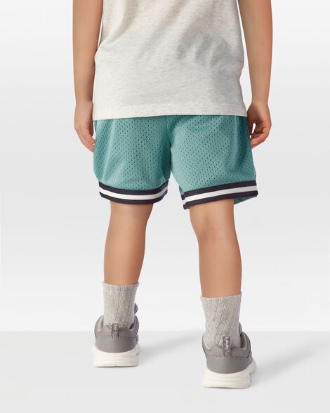  Product image 3 of Toddler Fan-Favorite Basketball Mesh Short - Teal
