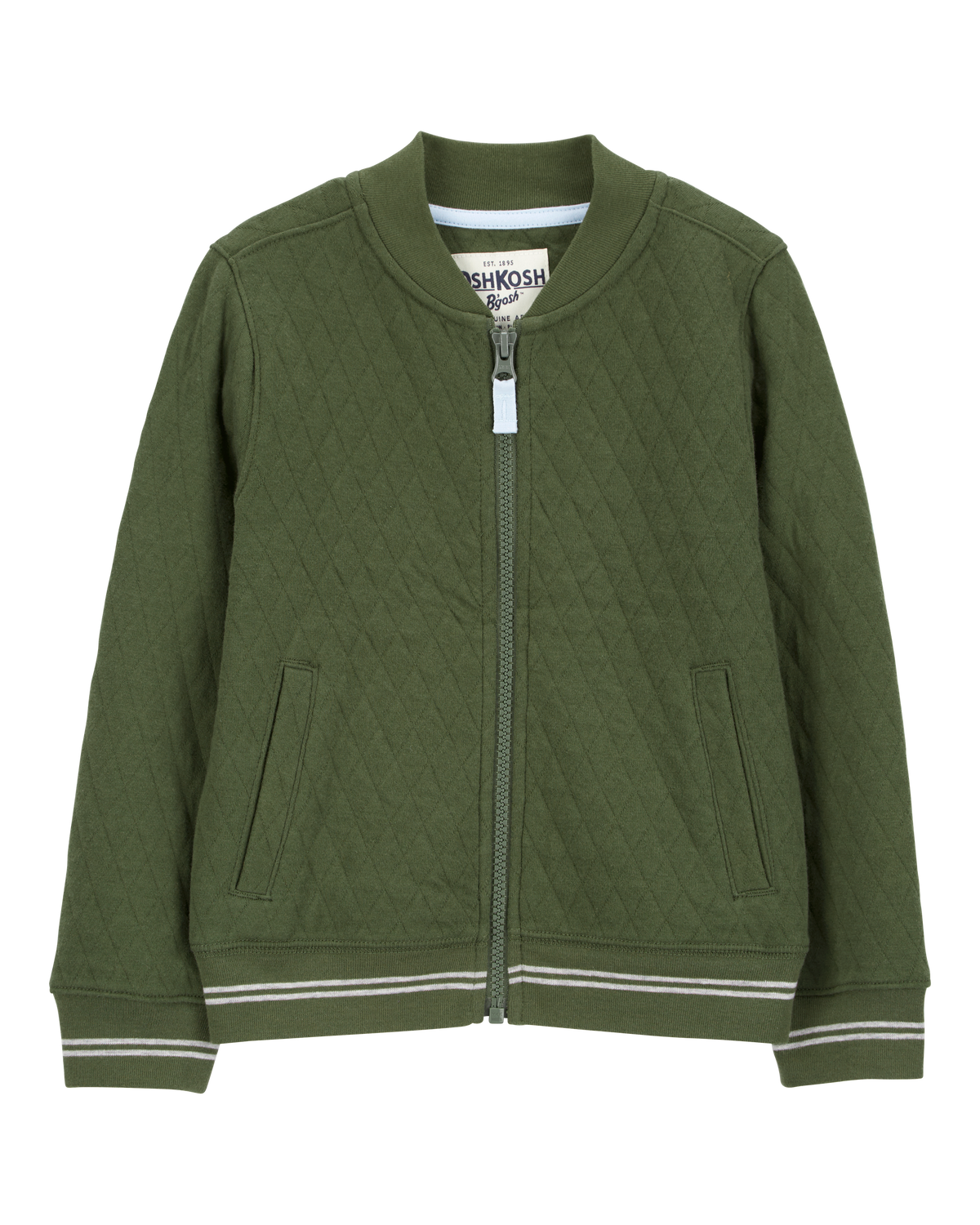 Kid Colorblock Active Mesh Knit Jacket - Grey - Carter's