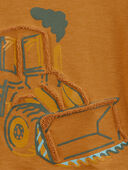 Brown - Baby Construction Graphic Tee, Selected
