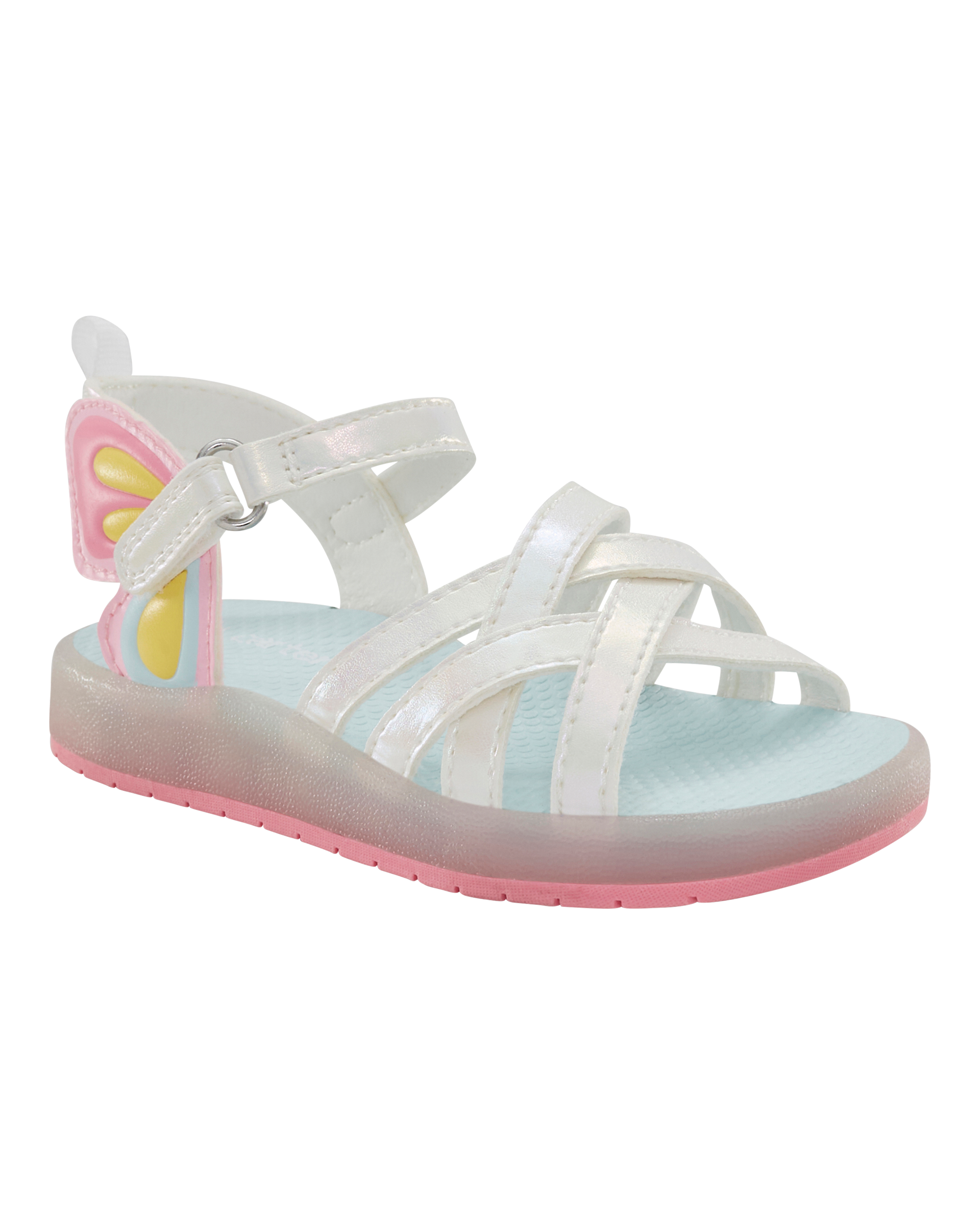 carter's rainbow light up sandals