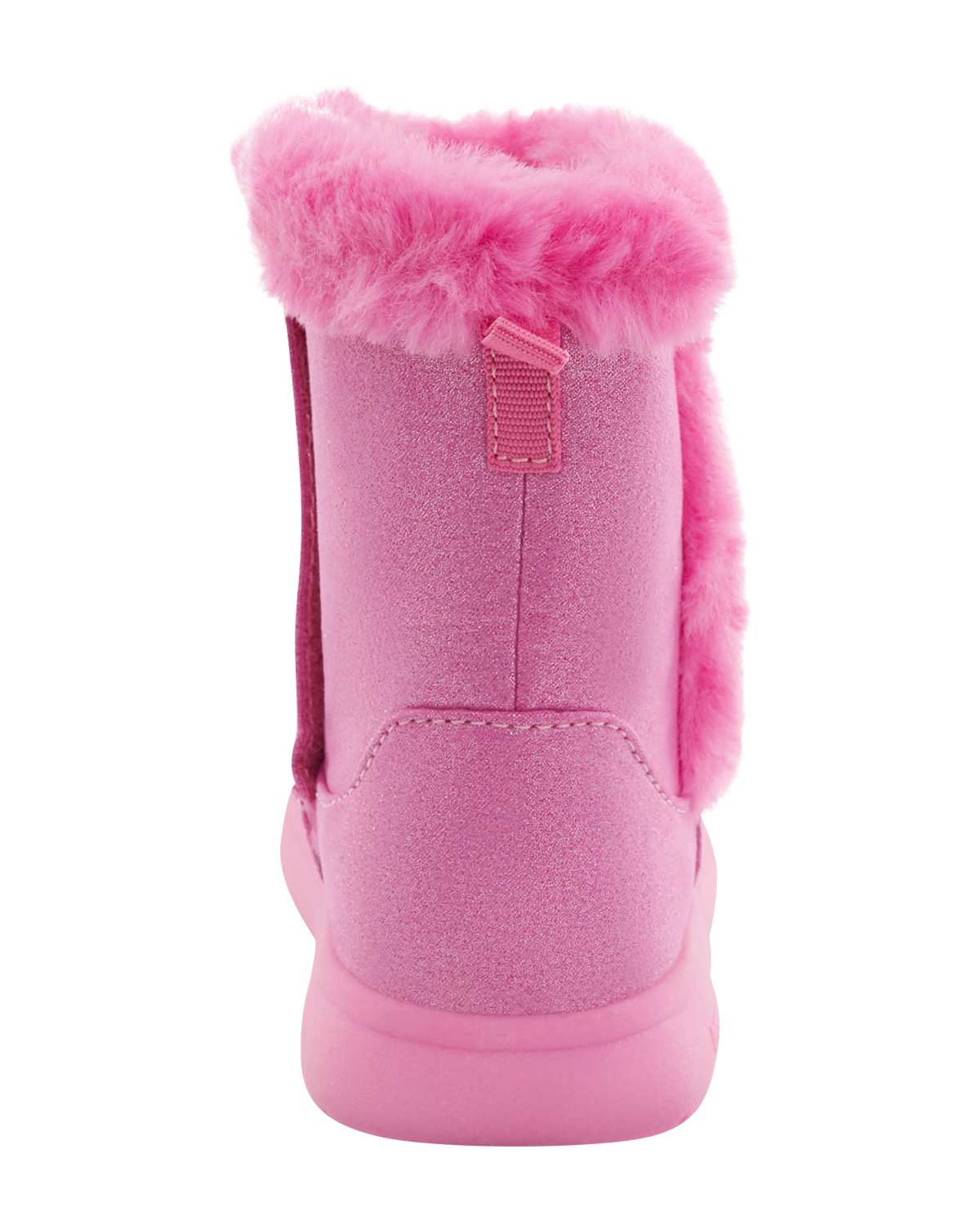 Toddlers fur boots top