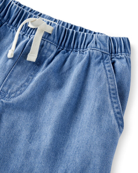 Product image 4 of Kid Organic Cotton Chambray Cargo Pants