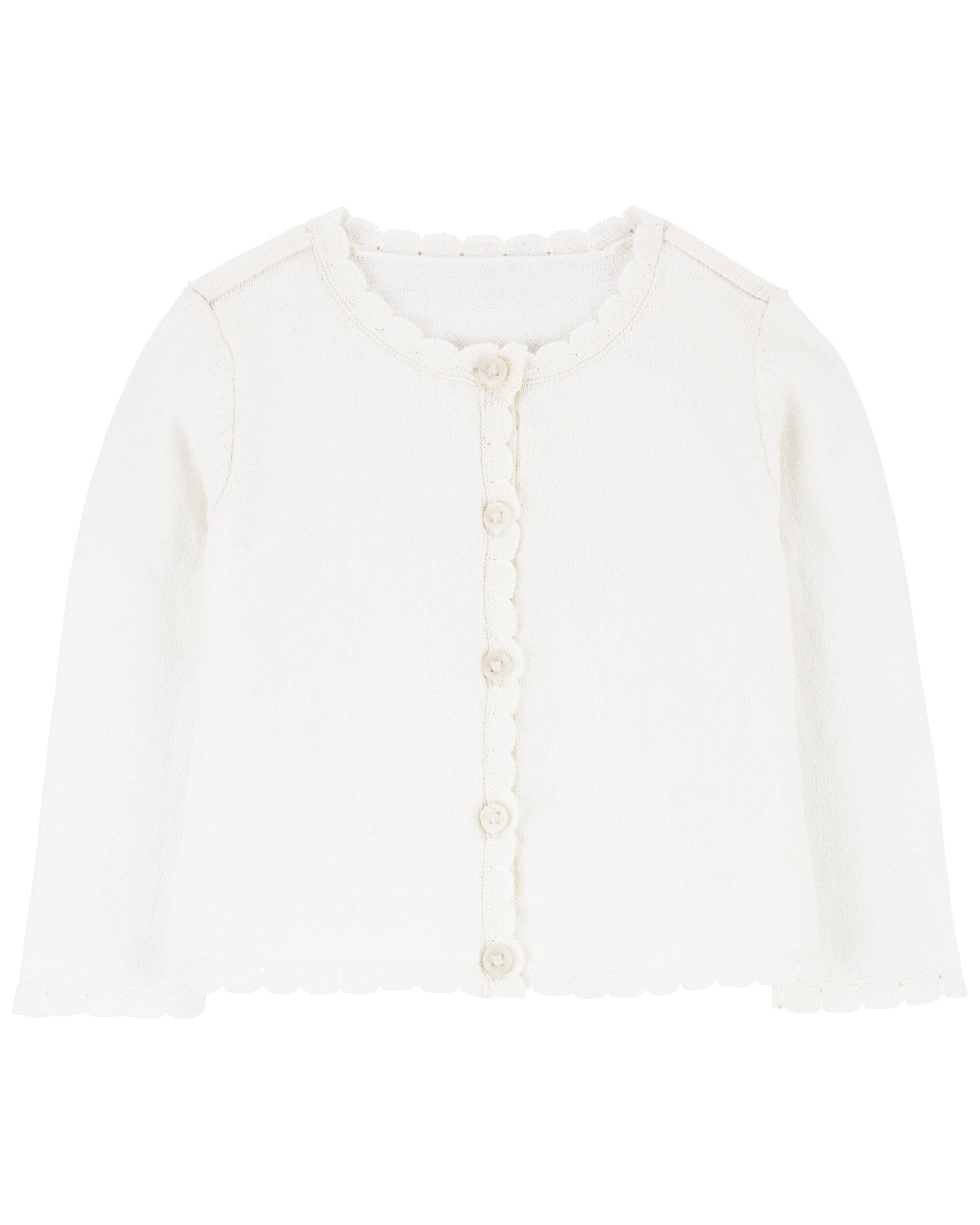Carters white cardigan online