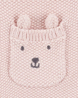 Product image 2 of Baby Solid Cotton Romper - Pink