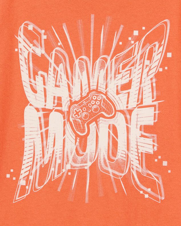 Product image 2 of Kid Gamer Mode Short-Sleeve Graphic Tee - Orange