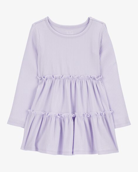  Product image 1 of Toddler Tiered Ribbed Dress