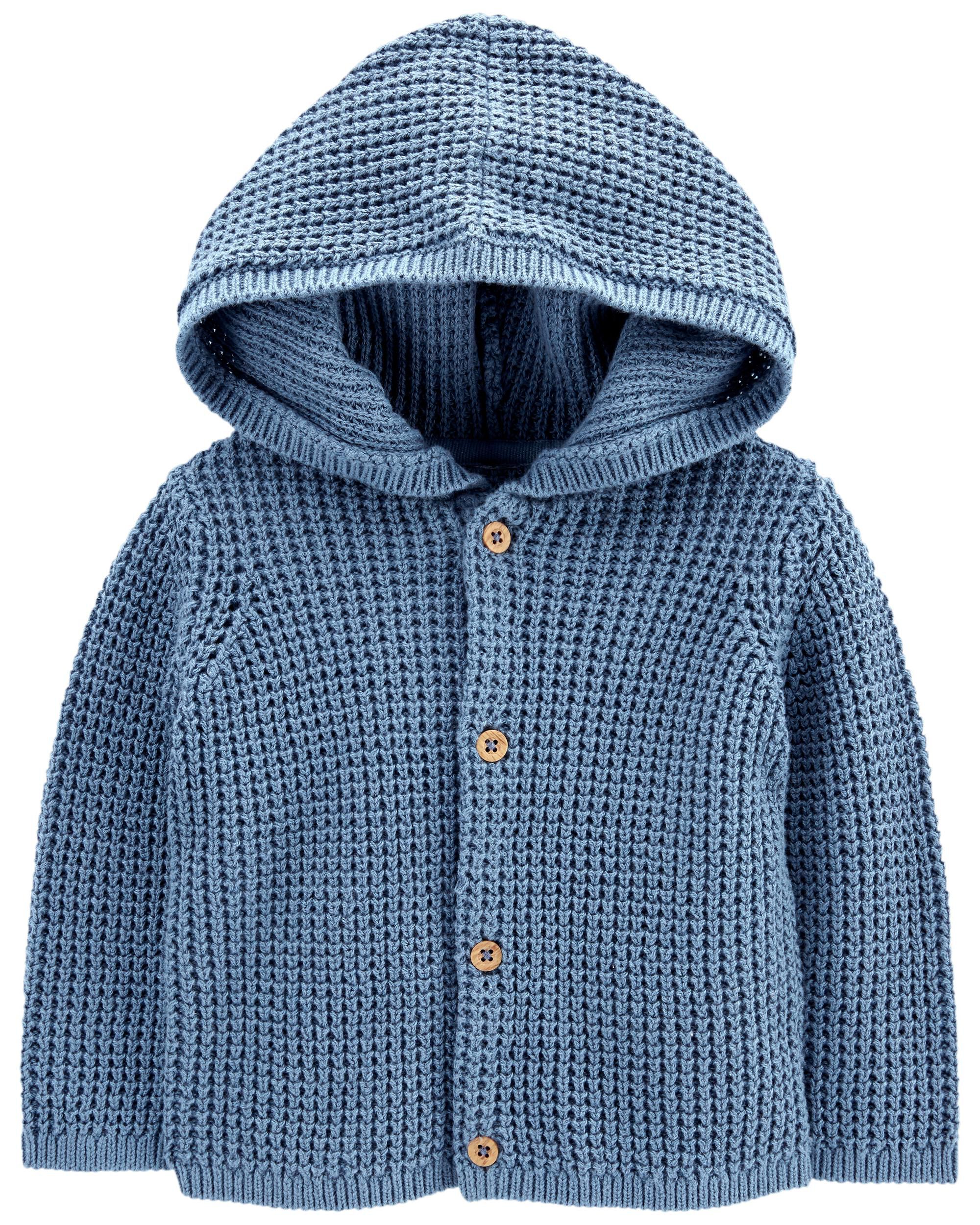 Baby Hooded Cotton Cardigan Carter s Carter s