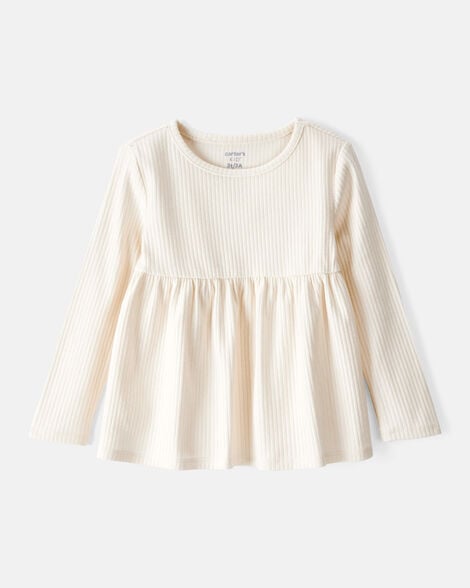 Girls Cream Sweaters