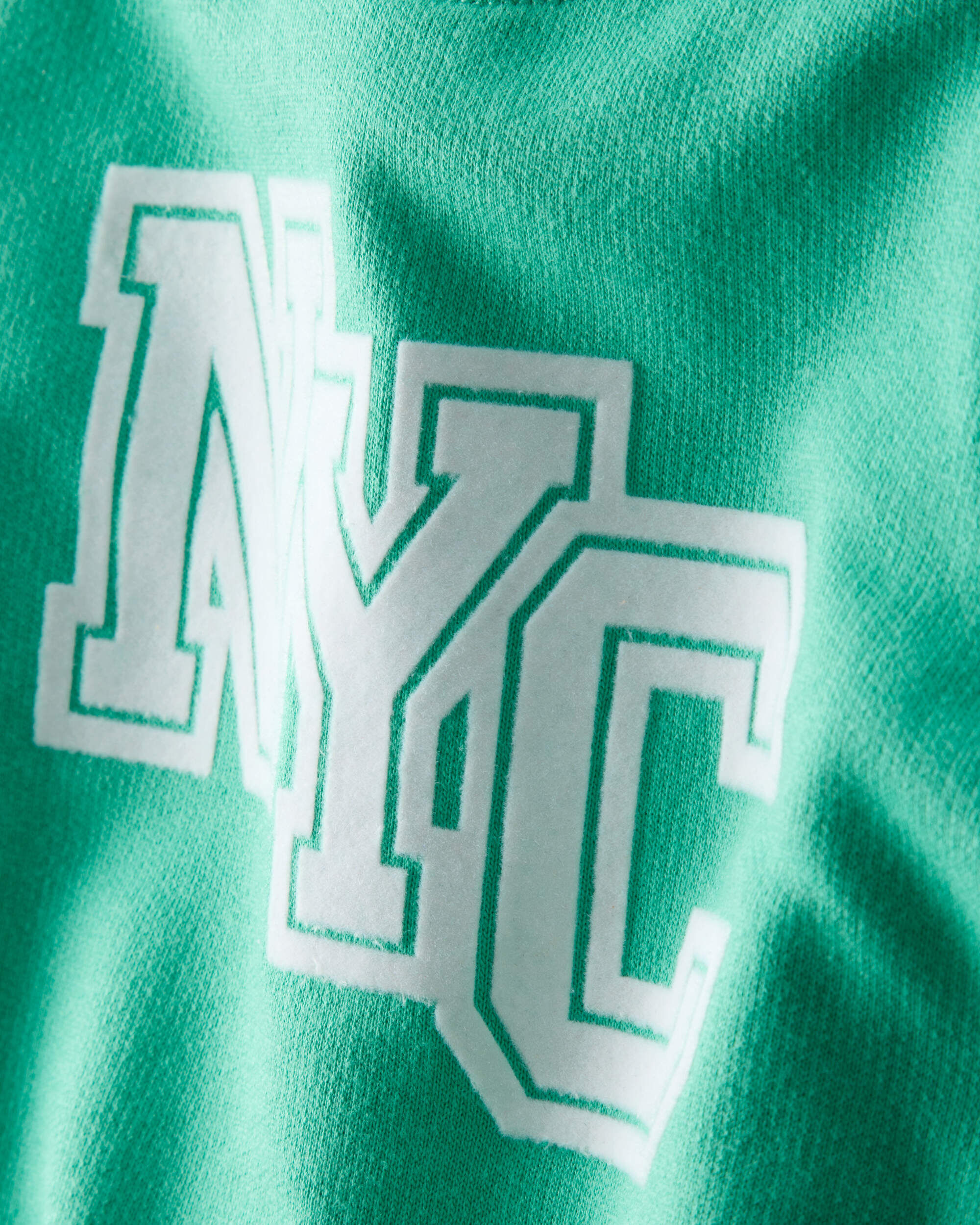 Baby Boy 3-Piece NYC Pullover Outfit Set - Green