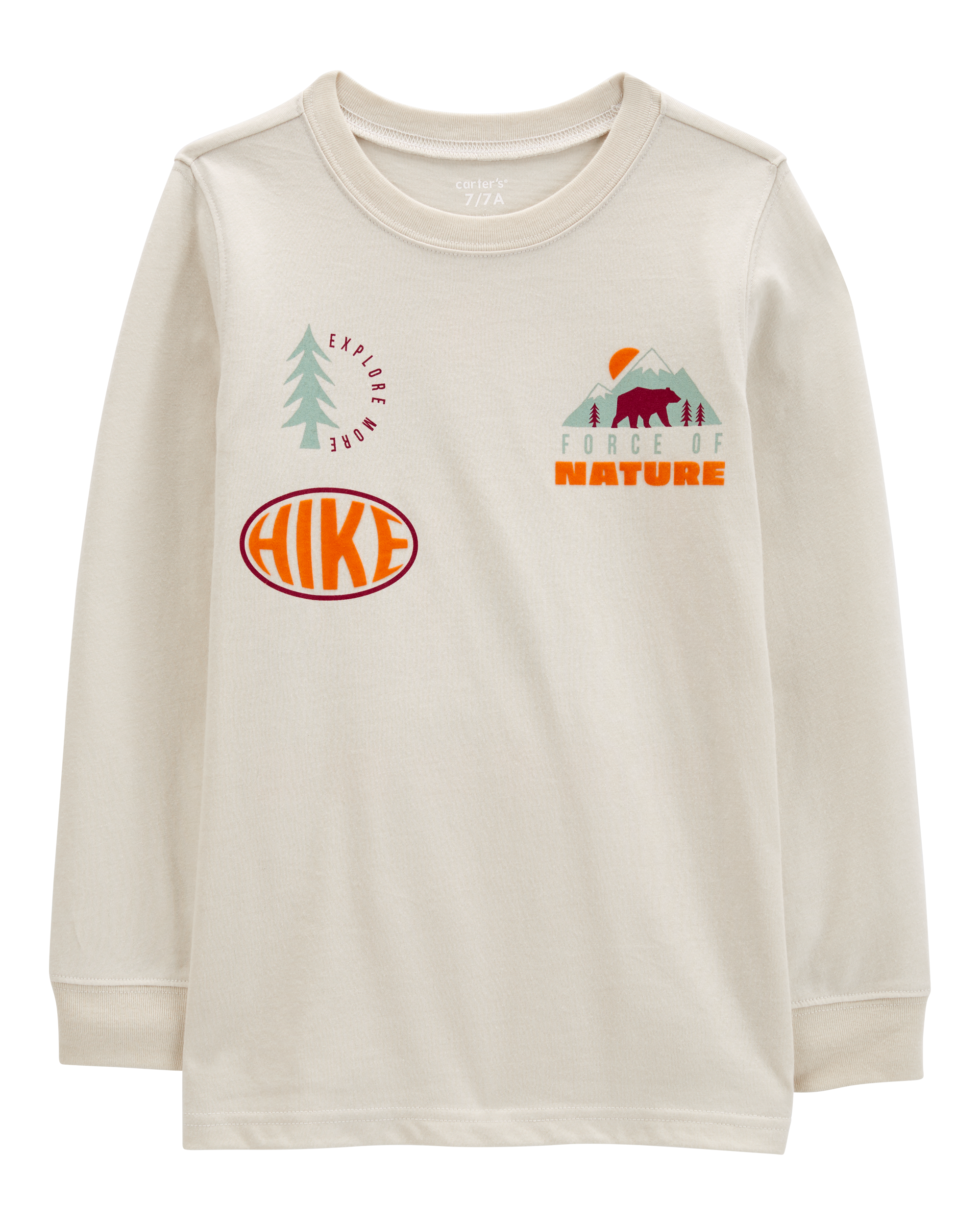 Kid Nature Hike Long-Sleeve Graphic Tee