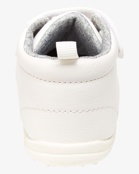  Product image 3 of Every Step® First Walker High-Top Sneakers - White