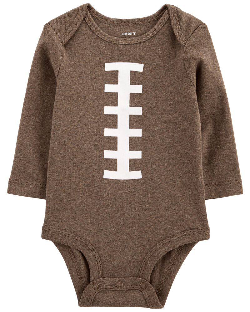 Brown Baby Football Collectible Bodysuit | carters.com