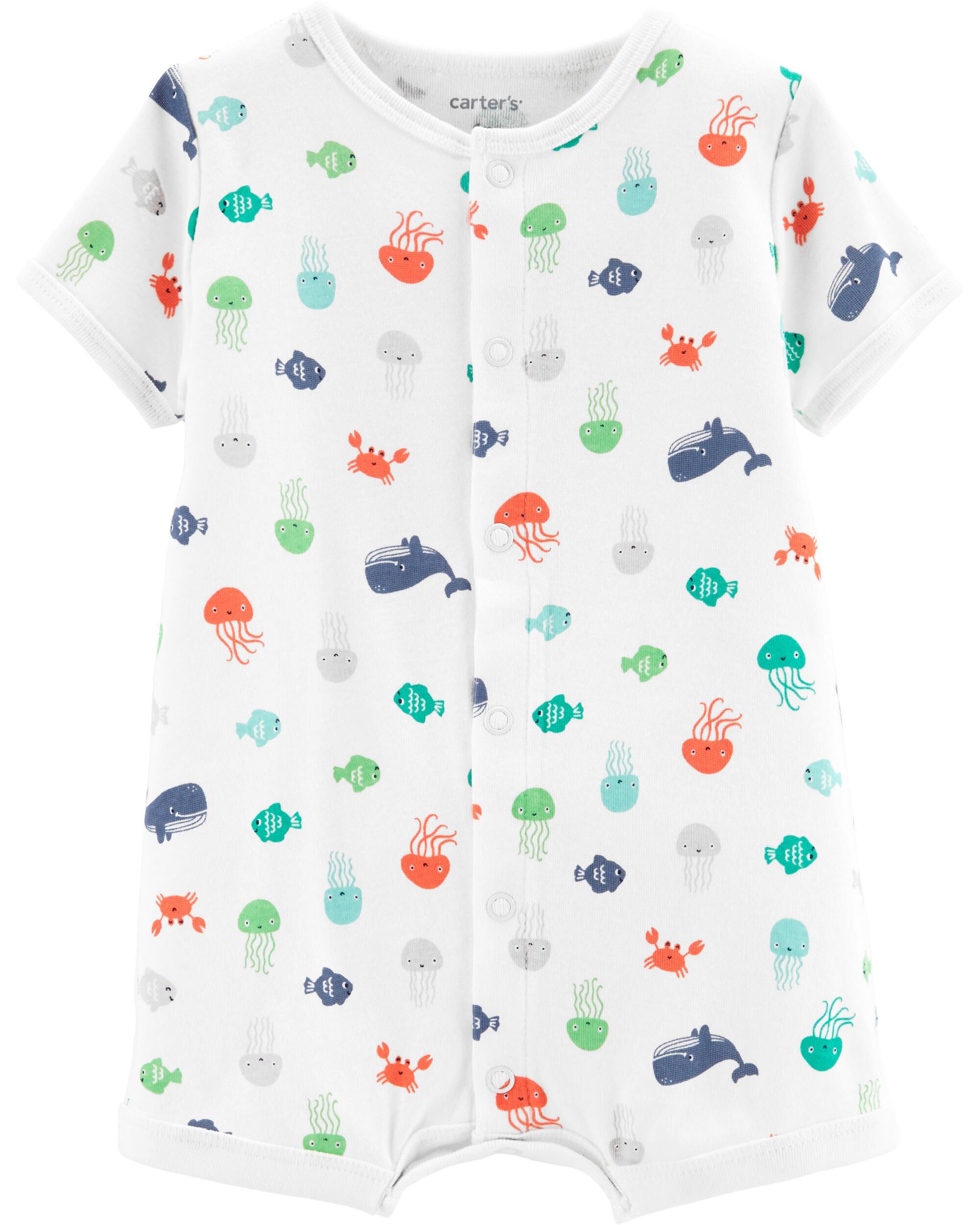 carters dinosaur romper