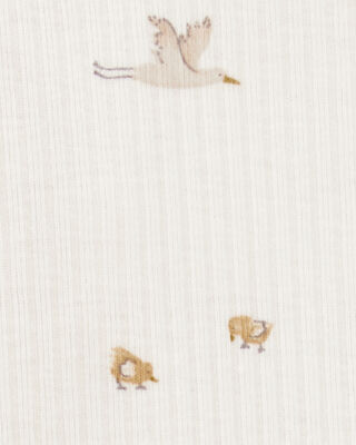 Product image 2 of Baby 2-Piece Bird Print Long-Sleeve Tee & Pant Set