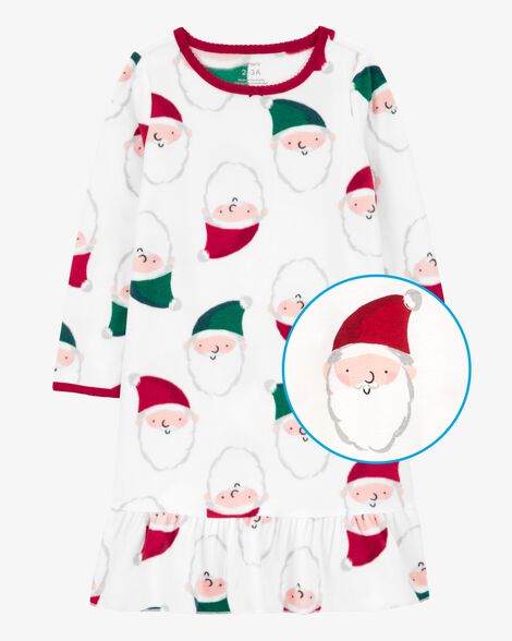 Product image 2 of Santa Fleece Nightgown Pajamas