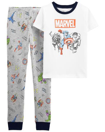 Kid 2-Piece ©MARVEL 100% Snug Fit Cotton Pajamas