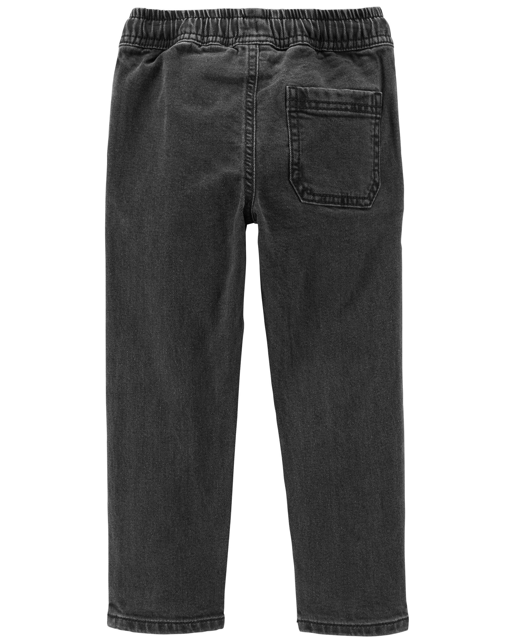 Baby Pull On Denim Pants In Vintage Black Wash OshKosh Carter s