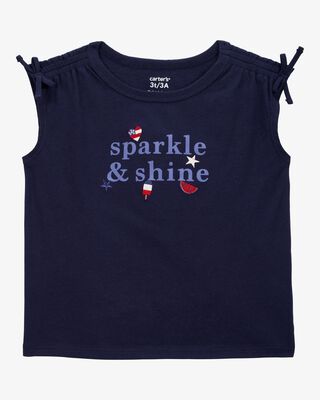 Product image 1 of Toddler Sparkle & Shine 4th Of July Tee