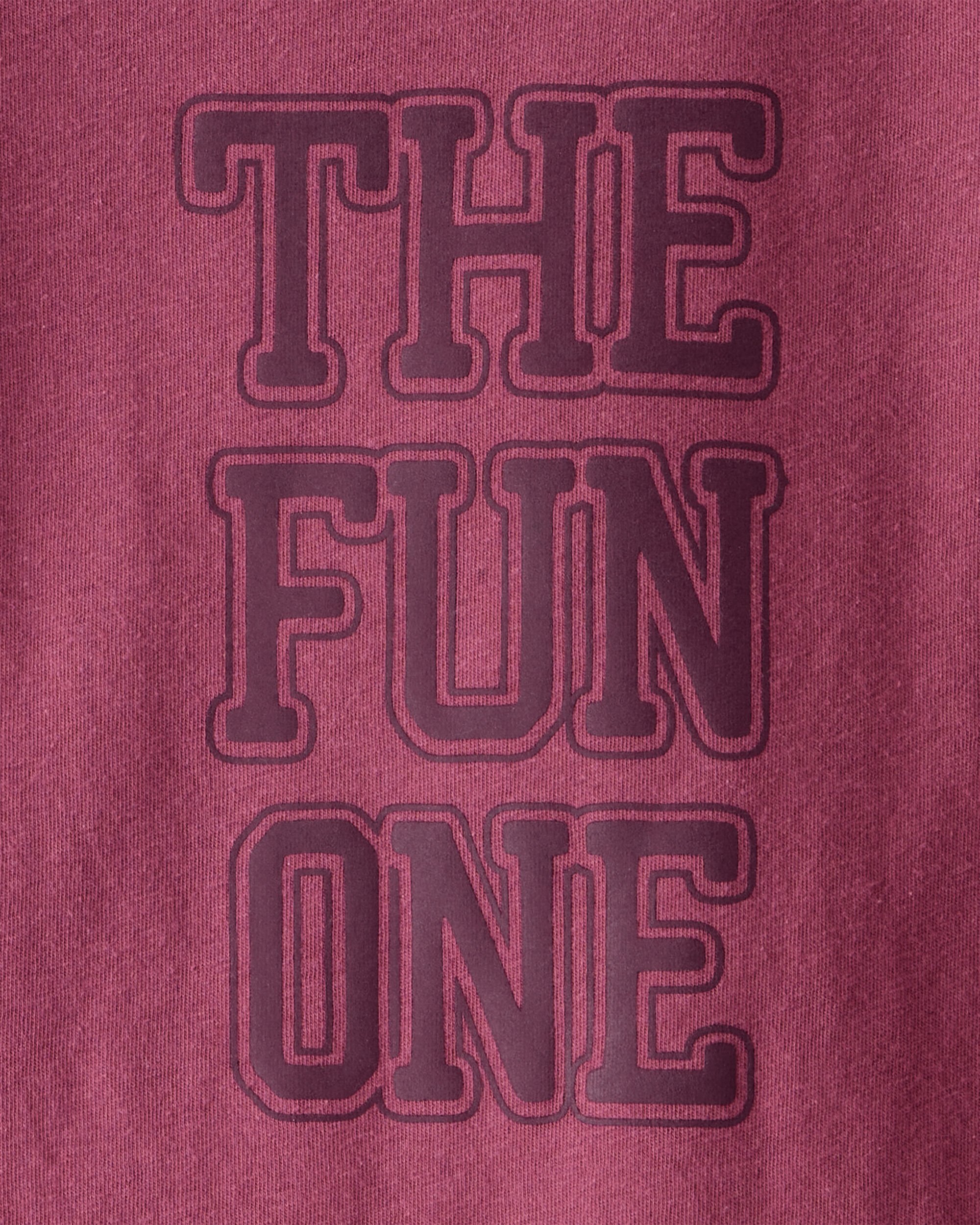 Toddler Boy The Fun One Long-Sleeve Graphic Tee - Red