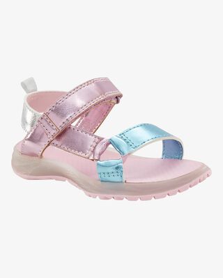 Product image 1 of Toddler Light Up Metallic Sandals - Pink/Blue