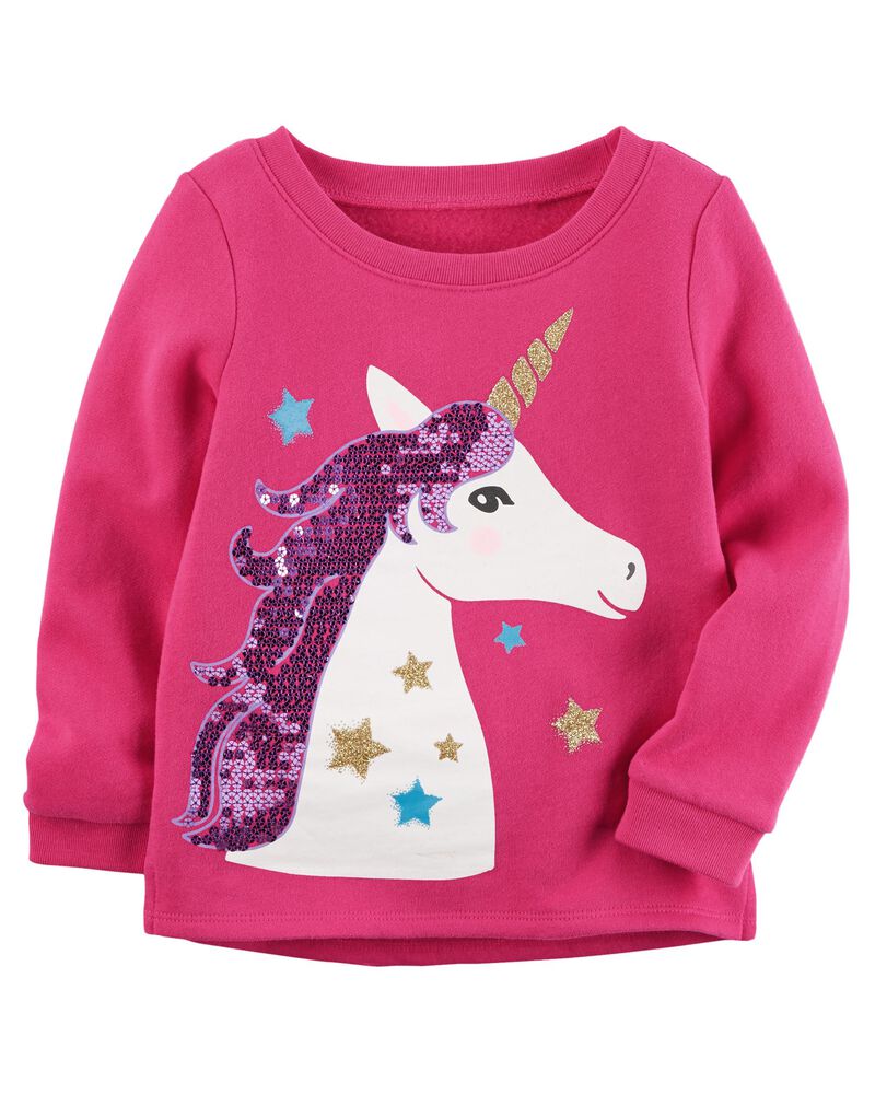 Unicorn Fleece Sweatshirt Carters Com