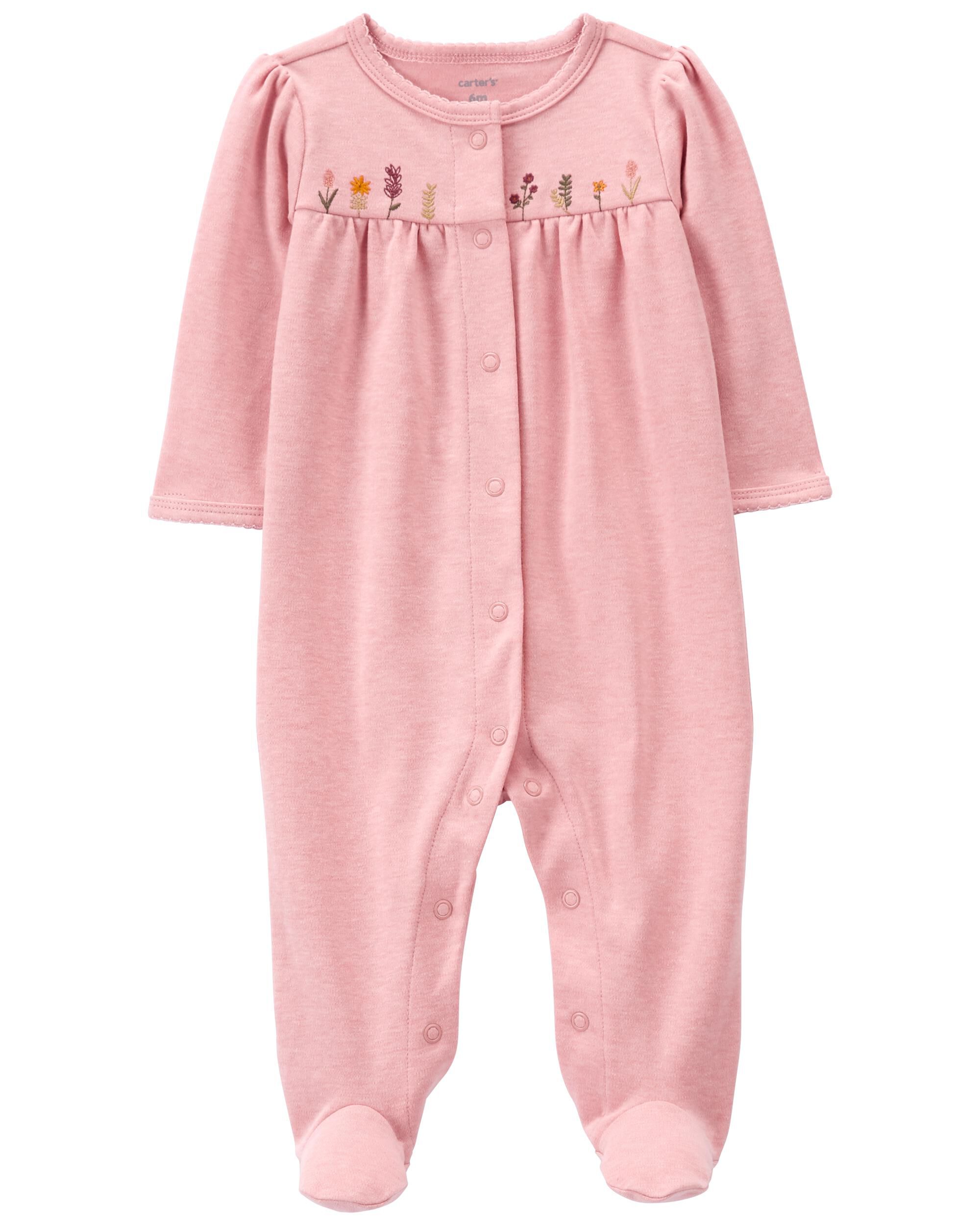Baby Floral Snap Up Cotton Sleep Play Pajamas Carter s Carter s