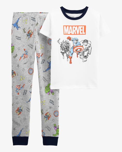  Product image 1 of Kid 2-Piece ©MARVEL 100% Snug Fit Cotton Pajamas