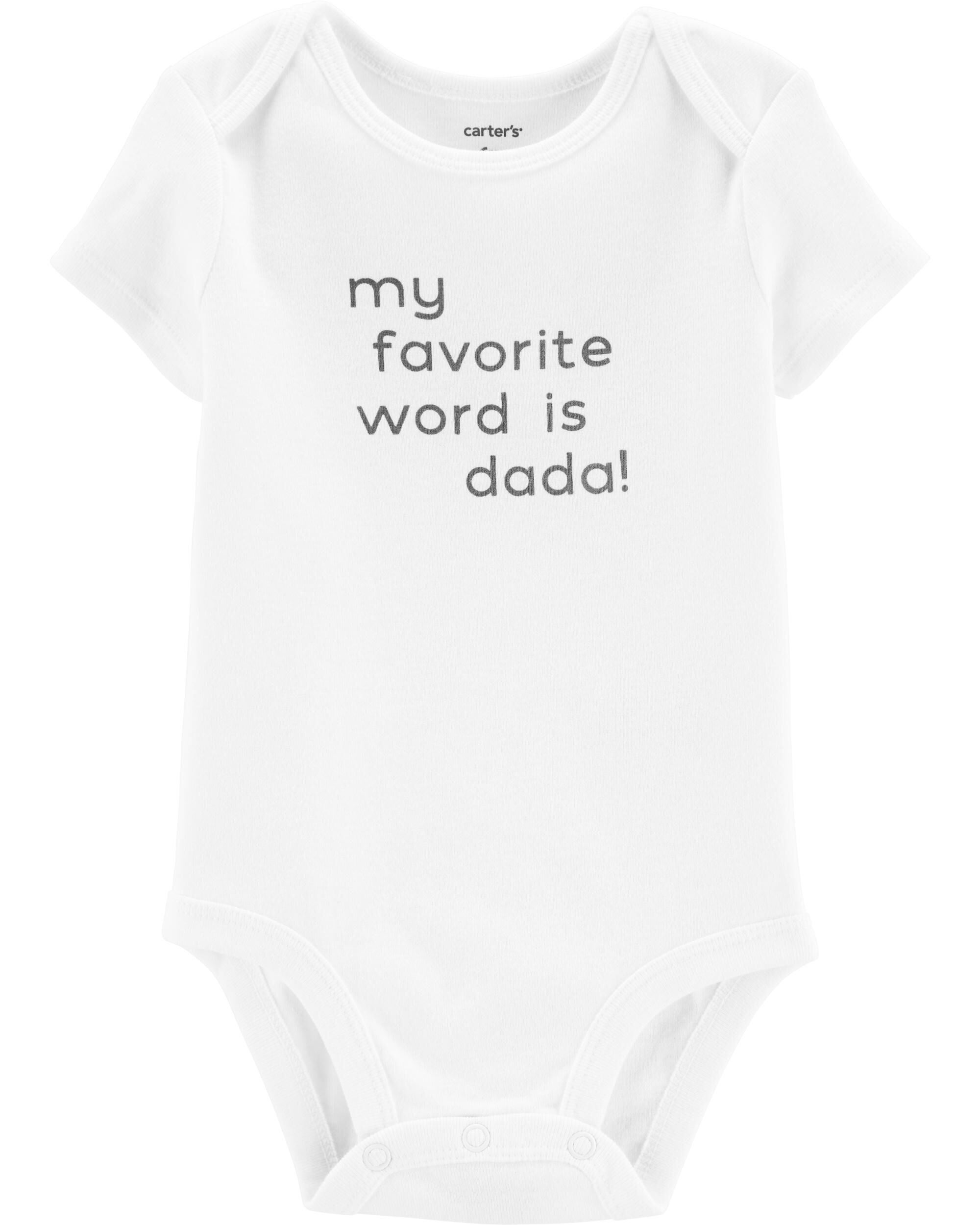 carter's black onesie