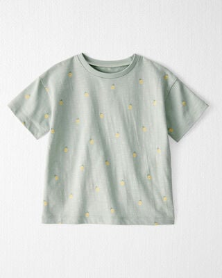 Product image 1 of Toddler Organic Cotton Pineapple-Print Tee