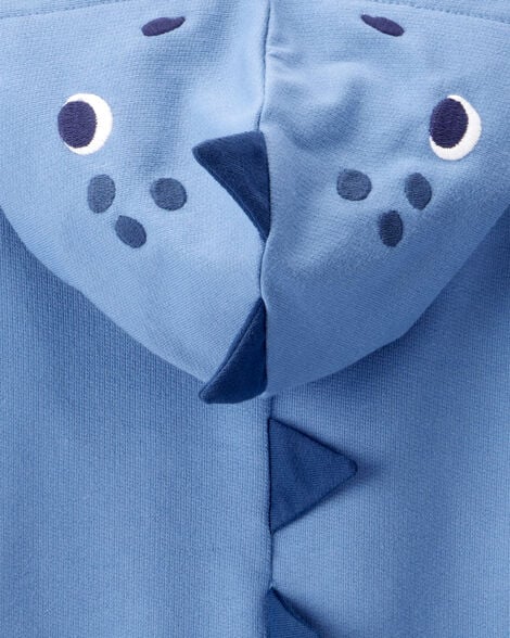Product image 3 of Toddler Boy Dinosaur Costume Hoodie - Blue
