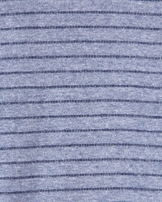 Product image 2 of Baby Striped Short-Sleeve Bodysuit - Navy